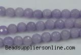 CCN2287 15.5 inches 6mm faceted round candy jade beads wholesale