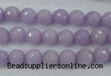 CCN2288 15.5 inches 8mm faceted round candy jade beads wholesale