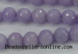 CCN2289 15.5 inches 10mm faceted round candy jade beads wholesale