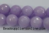 CCN2290 15.5 inches 12mm faceted round candy jade beads wholesale