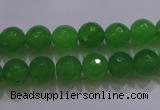 CCN2300 15.5 inches 8mm faceted round candy jade beads wholesale