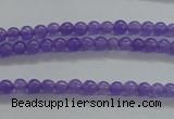 CCN2314 15.5 inches 2mm round candy jade beads wholesale