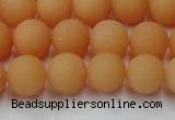 CCN2518 15.5 inches 10mm round matte candy jade beads wholesale