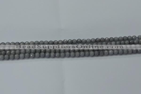 CCN2559 15 inches 6mm faceted round candy jade beads wholesale