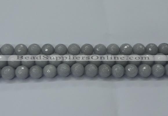 CCN2563 15 inches 14mm faceted round candy jade beads wholesale