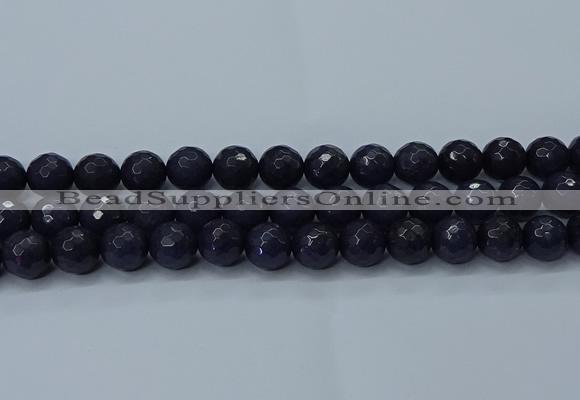 CCN2570 15 inches 14mm faceted round candy jade beads wholesale