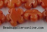 CCN2662 15.5 inches 16mm carved flower candy jade beads wholesale