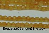 CCN2800 15.5 inches 2mm tiny faceted round candy jade beads