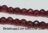 CCN2813 15.5 inches 3mm tiny faceted round candy jade beads