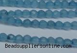 CCN2814 15.5 inches 3mm tiny faceted round candy jade beads