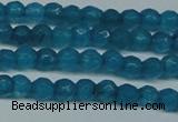 CCN2815 15.5 inches 3mm tiny faceted round candy jade beads