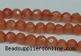 CCN2820 15.5 inches 4mm tiny faceted round candy jade beads