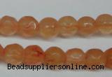 CCN2832 15.5 inches 5mm faceted round candy jade beads