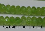 CCN2853 15.5 inches 2*4mm faceted rondelle candy jade beads