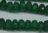 CCN2864 15.5 inches 4*6mm faceted rondelle candy jade beads