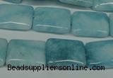 CCN2940 15.5 inches 13*18mm rectangle candy jade beads wholesale