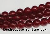 CCN35 15.5 inches 8mm round candy jade beads wholesale