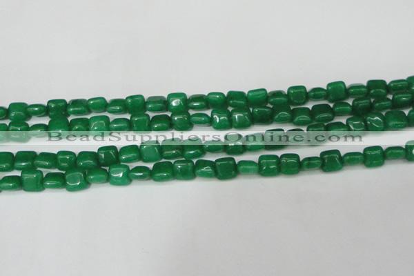 CCN3793 15.5 inches 8*8mm square candy jade beads wholesale