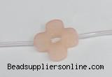 CCN3952 15.5 inches 23mm carved flower candy jade beads wholesale