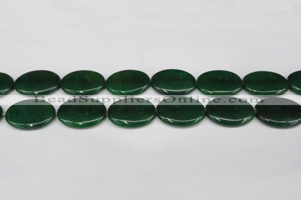 CCN3997 15.5 inches 30*40mm oval candy jade beads wholesale