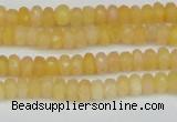 CCN4105 15.5 inches 2*4mm faceted rondelle candy jade beads