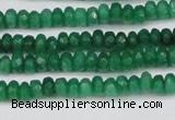 CCN4109 15.5 inches 2*4mm faceted rondelle candy jade beads