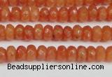 CCN4121 15.5 inches 4*6mm faceted rondelle candy jade beads