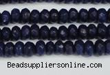 CCN4143 15.5 inches 4*6mm faceted rondelle candy jade beads