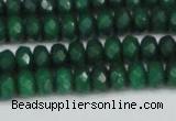 CCN4170 15.5 inches 5*8mm faceted rondelle candy jade beads