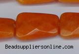 CCN4251 15.5 inches 18*25mm faceted trapezoid candy jade beads