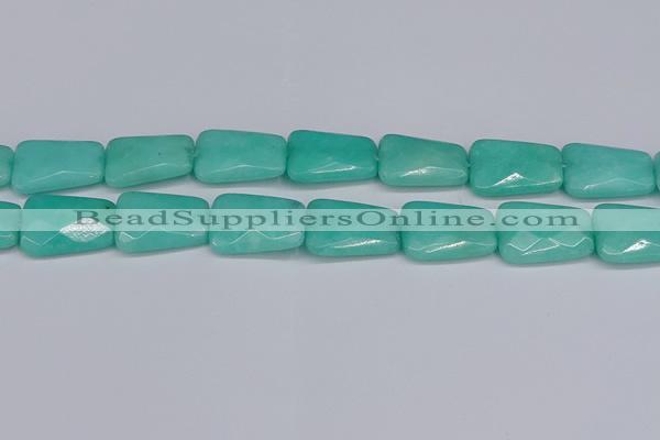 CCN4254 15.5 inches 18*25mm faceted trapezoid candy jade beads