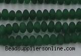 CCN4504 15.5 inches 3*5mm rondelle matte candy jade beads