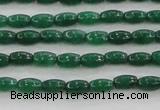 CCN4516 15.5 inches 3*5mm rice candy jade beads wholesale