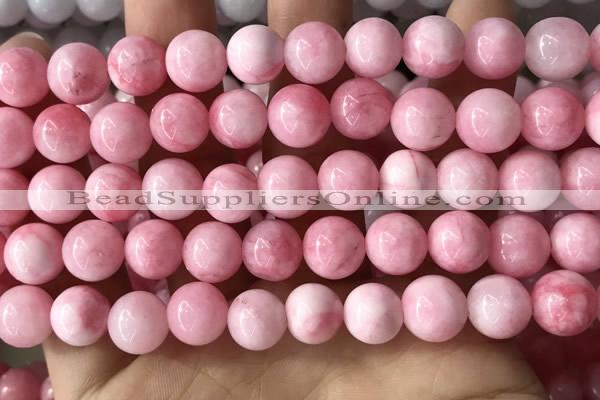 CCN5012 15.5 inches 8mm & 10mm round candy jade beads wholesale