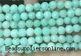 CCN5052 15.5 inches 8mm & 10mm faceted round candy jade beads