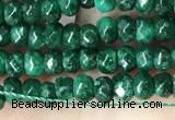 CCN5122 15 inches 3*4mm faceted rondelle candy jade beads