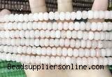 CCN5131 15 inches 5*8mm faceted rondelle candy jade beads