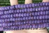 CCN5146 15 inches 5*8mm faceted rondelle candy jade beads