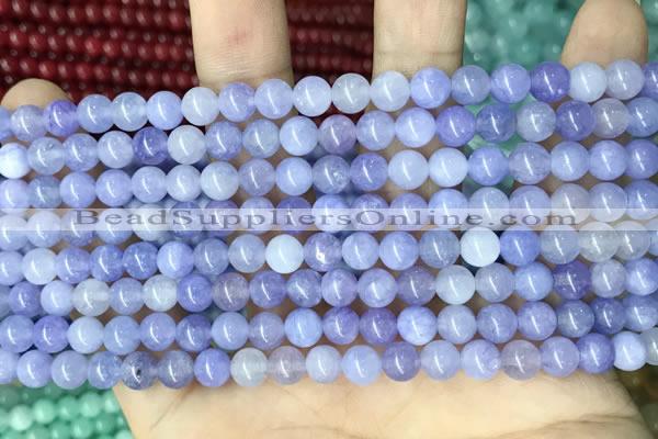 CCN5284 15 inches 6mm round candy jade beads Wholesale