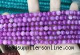 CCN5295 15 inches 6mm round candy jade beads Wholesale