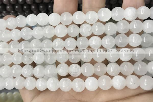 CCN5310 15 inches 8mm round candy jade beads Wholesale