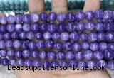 CCN5358 15 inches 8mm round candy jade beads Wholesale