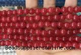 CCN5371 15 inches 8mm round candy jade beads Wholesale