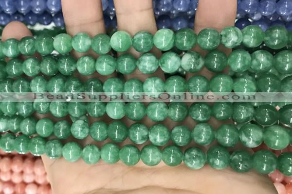 CCN5422 15 inches 8mm round candy jade beads Wholesale