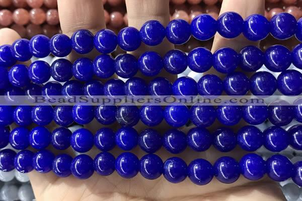 CCN5437 15 inches 8mm round candy jade beads Wholesale