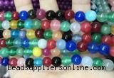 CCN5468 15 inches 8mm round candy jade beads Wholesale