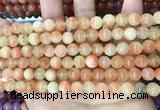 CCN5475 15 inches 8mm round candy jade beads Wholesale