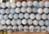 CCN5502 15 inches 8mm round candy jade beads Wholesale