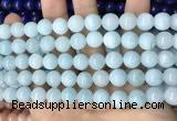 CCN5505 15 inches 8mm round candy jade beads Wholesale