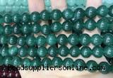 CCN5518 15 inches 8mm round candy jade beads Wholesale